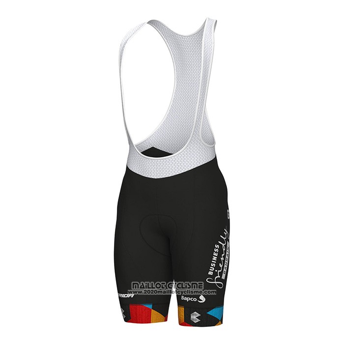 2022 Maillot Cyclisme Bahrain Victorious Rouge Manches Courtes et Cuissard